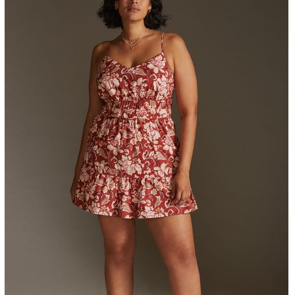 Anthropologie Dresses & Skirts - Anthropologie The Sleeveless Somerset Mini Dress: Poplin Edition Red - XL